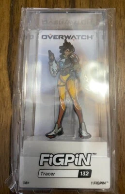 OVERWATCH FiGPiN 3" Esmalte Pin Paquete - Tracer, D.Va, Soldier 76 Foto 1 de 4