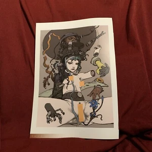 TERADA japanisches Erotik-/Lowbrow-Poster... Wirklich cool!!!! " 15"" x 10"" - Bild 1 von 4