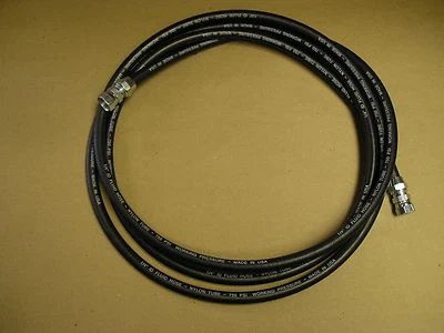  BINKS , CONTITECH 25' LOW PRESSURE HVLP  PAINT  LINE HOSE ASSY. 1/4" ID - Image 1 of 3