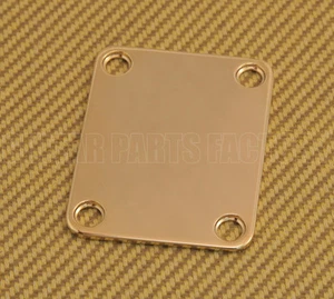 ENP4-G Gold Standard 4-Bolt Neckplate For Fender & Other Guitar & Bass - Picture 1 of 1
