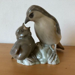 Antike Bing & Grondahl Figur 1869 "Vogelfutter Küken" - Bild 1 von 7