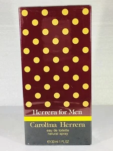 Herrera For Men Carolina Herrera Eau de Toilette 30ml New in Sealed Box NIB - Picture 1 of 2