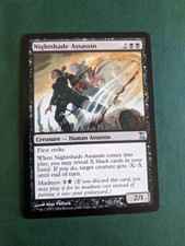 Magic the Gathering MTG Nightshade Assassin Time Spiral   NM