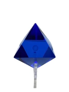Evangelion Crystal Object Ramiel 6th Apostle Otaru Taisho Glass Museum Japan - Picture 1 of 5