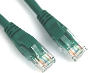 VCOM NP511-7-GREEN - Patch cable - RJ-45 (M) to RJ-45 (M) - 7 ft - UTP - CAT 5e - Picture 1 of 2