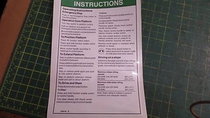 GENUINE GENIE 1000143 OPERATING INSTRUCTIONS GEN5, GS, GN1000143, 1000143 D - Picture 1 of 7