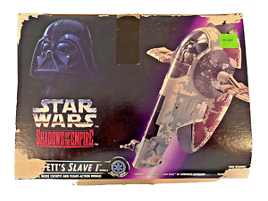 Star Wars Shadows of The Empire - Boba Fett ’S Slave 1 - Rubs On Box, See Pics