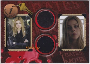 2016 BATES MOTEL DUAL COSTUME CARD: NICOLA PELTZ - "TRANSFORMERS/LAST AIRBENDER" - Picture 1 of 12