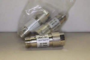 MINI CIRCUITOS 50 OHM ATENUADOR 15542 N CONNECT DC - 6 GHz 12 dB Bolsa de 3 - Imagen 1 de 3