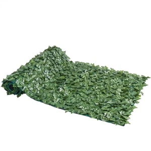Artificial Faux Ivy Vine Leaf Privacy Fence Green Wall Screen for Outdoor Garden - Picture 1 of 11