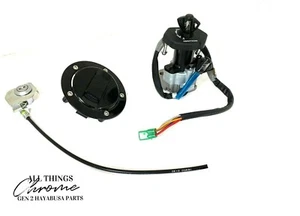 08-12 SUZUKI HAYABUSA OEM IGNITION KEY TRUNK LOCK GAS CAP SET BRAND NEW - Picture 1 of 4