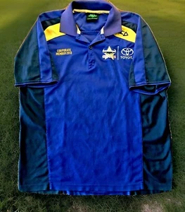 NRL Queensland Cowboys L Fútbol Polo Corporativo ISCD Auténtico Toyota - Imagen 1 de 12