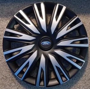 4 Alu-Design Radkappen 16 Zoll COPRA schwarz/silber für Ford - Bild 1 von 3