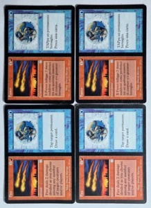 4x MTG FIRE ICE - Apocalypse Modern Legacy Vintage Pauper Duel Commander GD - Foto 1 di 2