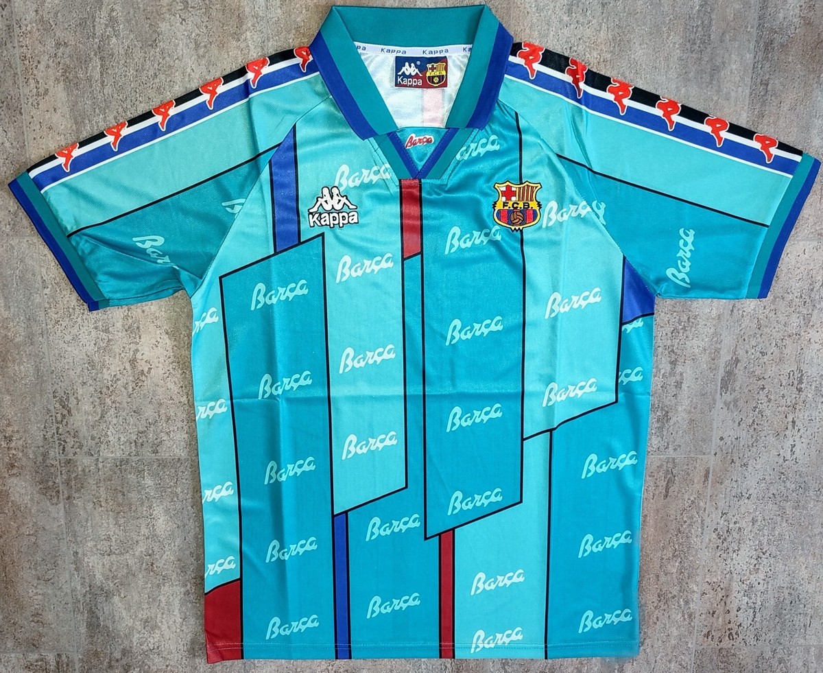 Camiseta FC Barcelona 1996-1997 Celeste