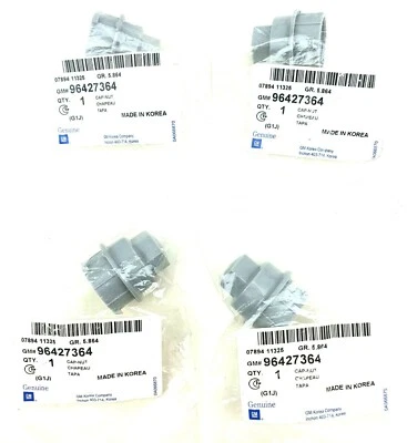 4x Genuine GM Chevrolet 96427364 Caps Wheel Cover Aveo, Optra, Wave - Image 1 of 3