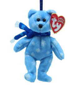 TY Christmas Jingle Beanie 1999 Holiday Teddy - Bear - Picture 1 of 2