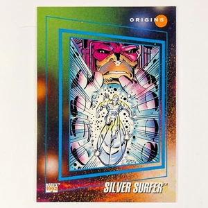 Marvel Impel 1992 Silver Surfer Origins carta collezionabile serie 163 MCU - Foto 1 di 2