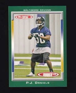 2006 Topps Total P.J. Daniels Rookie #480 Baltimore Ravens - Picture 1 of 2