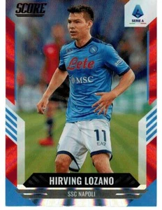PANINI SCORE SERIE A 2021-2022 PARALLEL CARD N. 38 LOZANO RED LASERS NAPOLI - Picture 1 of 2