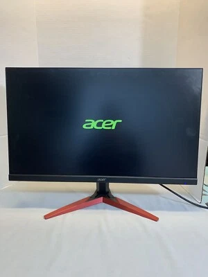 ACER Nitro LCD Gaming , Computer Monitor KG271 Cbmidpx 27” Black And Red - Image 1 of 4