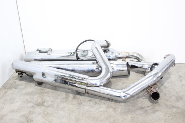 Fuel Moto Jackpot Exhaust Header Pipe Steel 2-1-2 Crossover Harley Touring  09-16