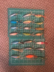 21x Storm (pre-rapala) thin fin hot'n'tot Fishing lures lot w prizm flash colors - Picture 1 of 12