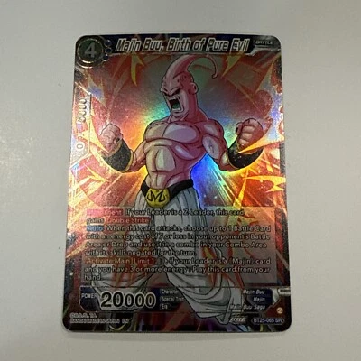 Majin Buu, Birth of Pure Evil	BT25-065	SR Dragon Ball Super Card Masters - Image 1 of 4