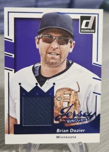 Brian Dozier 2016 Donruss Jersey Kings Minnesota Twins Jersey Relic