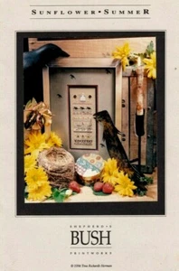 Shepherd's Bush "SUNFLOWER SUMMER" Cross Stitch Chart ~~ 1994 - Picture 1 of 2