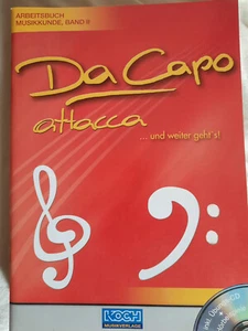 Da Capo - Attacca  Band 2 | Buch + CD | inkl. Lösungsteil | ISMN M-50134-057-6 - Imagen 1 de 1