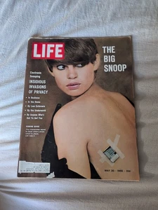 Magazine LIFE 20 mai 1966 Le grand espion invasion de la vie privée excellentes annonces - Photo 1/10