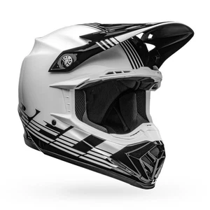 Bell 7136198 Moto-9 MIPS White and Black Louver MX Helmet Adult Size Small - Picture 1 of 1