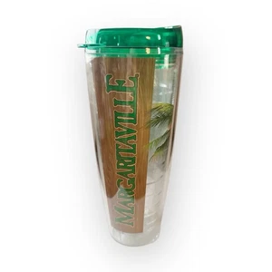 Margaritaville Jimmy Buffet Thermobecher Tasse Deckel 26 Unzen "5 Uhr irgendwo" - Bild 1 von 3