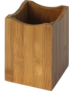 Oceanstar H1347 Utensilienhalter, braun, 4 x 4 x 6 Zoll (L x B x H), braun  - Bild 1 von 6