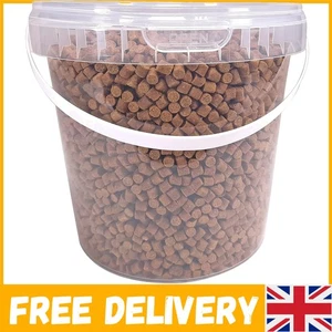 6mm Sinking Carp Pellets - 1.5kg in Reusable 2L Tub by Britten & James - Picture 1 of 8