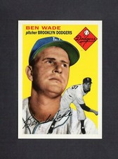 1995 Topps Archives Brooklyn Dodgers: #74 CLEM LABINE, 1954 Dodgers #126