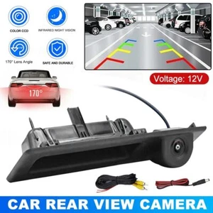 Car Reverse Camera Rear View For BMW 123456 Series Trunk Handle CCD Backup Cams - Picture 1 of 11