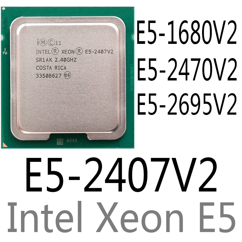 intel Xeon E5-4607 V2 E5-1680 V2 E5-2470 V2 E5-2695 V2 CPU Processor - Image 1 of 1