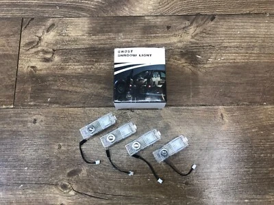 2015-2019 BMW M2 M3 M4 Ghost Lights Door Courteney Projector Lamp Set of 4 NEW - Image 1 of 4