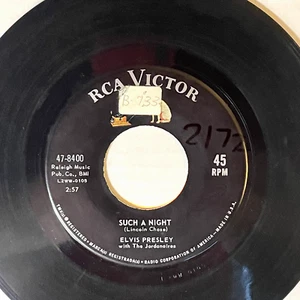 Elvis Presley – Such A Night / Never Ending 1964 RCA Victor 47-8400 7" Single - Picture 1 of 4