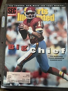 Sports Illustrated September 13, 1993 Big Chief Joe Montana Magazine - Bild 1 von 2