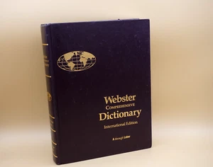 1992 Webster Comprehensive Dictionary International Edition A Through Lobar - Picture 1 of 2