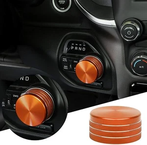 1x Orange Gear Shift Interruptor Perno Cubierta Borde para Dodge RAM 1500 2021 Versión Alta - Imagen 1 de 8