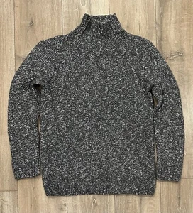 H&M Women’s Turtleneck Alpaca Wool Blend Chunky Knit Sweater XS Small Gray - Picture 1 of 6