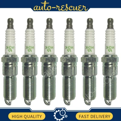 NGK  Spark Plug 6x for 2007 till 2011 Jeep Wrangler - Image 1 of 3