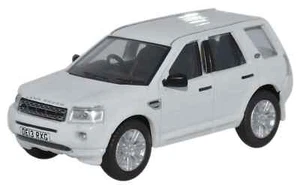 76FRE002 Oxford Diecast Land Rover Freelander Fuji White 1/76 Scale - Picture 1 of 1