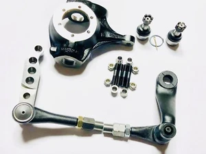 GM/CHEVY/JEEP DANA 44 COMPLETE 1-TON CROSSOVER HIGH STEER KIT-W/KNUCKLE WARRANTY - Picture 1 of 4