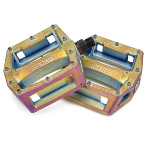 Mission BMX Impulse PC Pedals - Oil Slick - Picture 1 of 1
