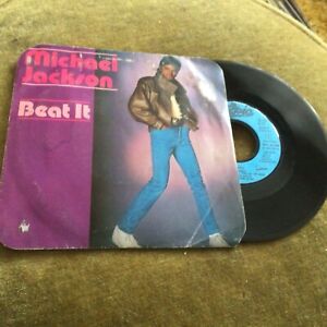 MICHAEL JACKSON Beat it 7" France 1980s POP